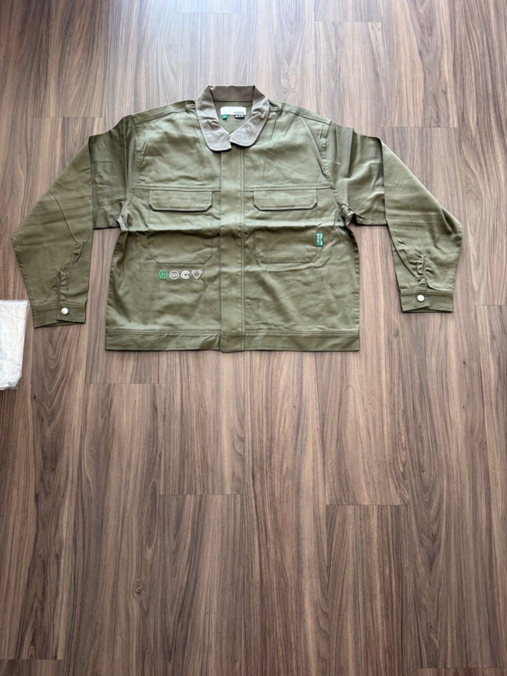 Hidden - Men's Olive Green Lightweight Shirt Jacket